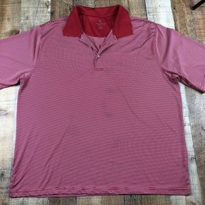 Palm Beach Golf Men's Stripe Golf Shirts BR26